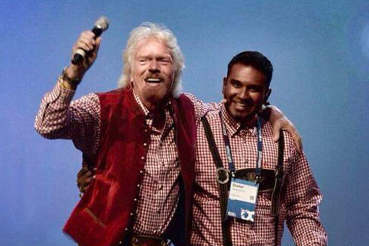 Sir Richard Branson, the billionaire founder of Virgin Group